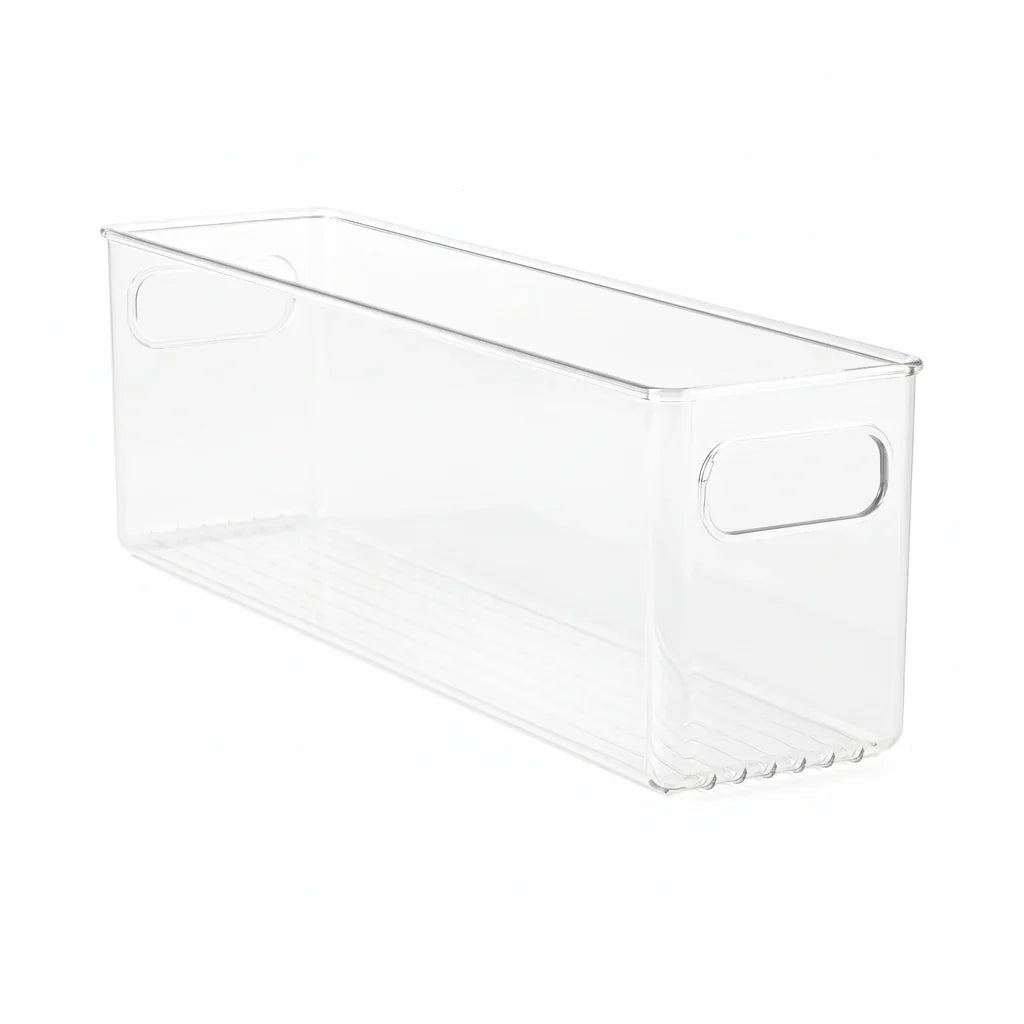 Clear Fridge and Pantry Storage Bins