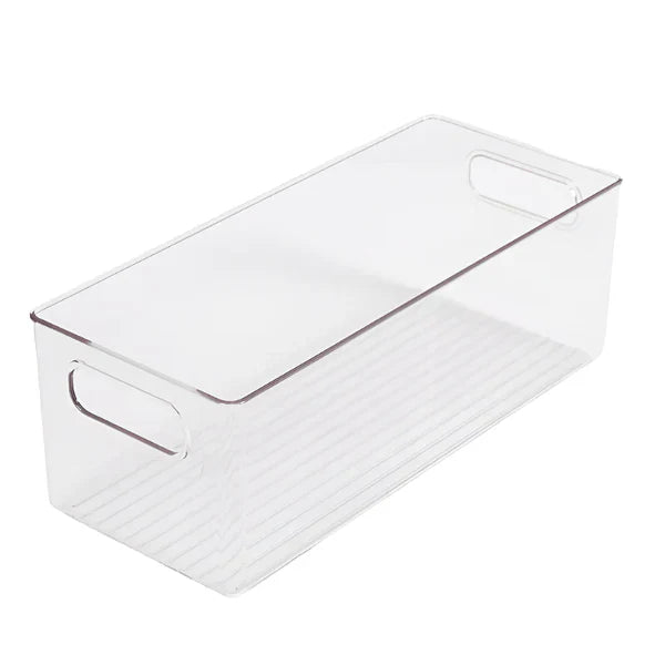 Clear Fridge and Pantry Storage Bins